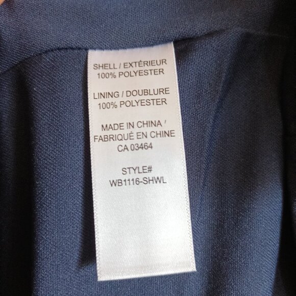 Ricki's NEW Women's Shawl Collar Dress Size 14 - Picture 8 of 10